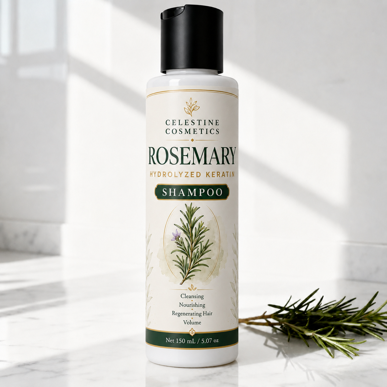 Vos cheveux s'éclaircissent? Ce shampoing au romarin est fait pour ça.