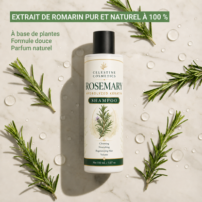 Vos cheveux s'éclaircissent? Ce shampoing au romarin est fait pour ça.