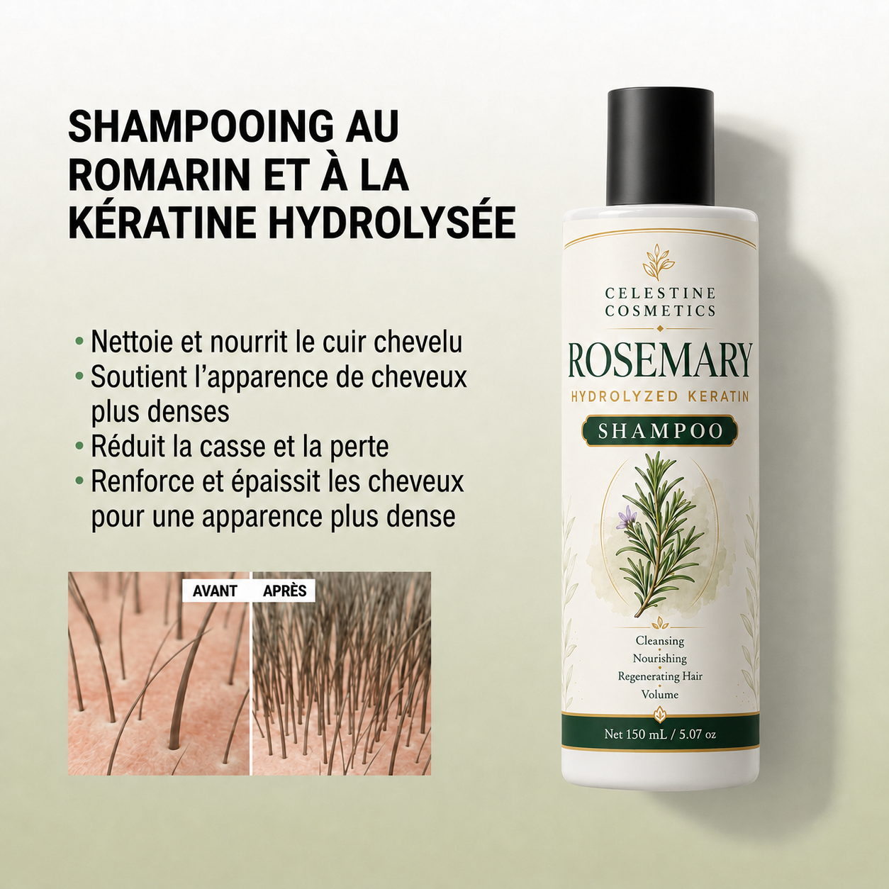 Vos cheveux s'éclaircissent? Ce shampoing au romarin est fait pour ça.