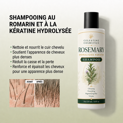 Vos cheveux s'éclaircissent? Ce shampoing au romarin est fait pour ça.